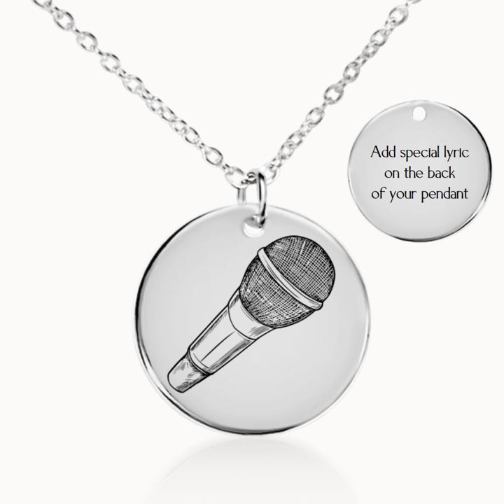 Taylor Swift Inspired Necklace, Silver Pendant Necklace, Gift for Her