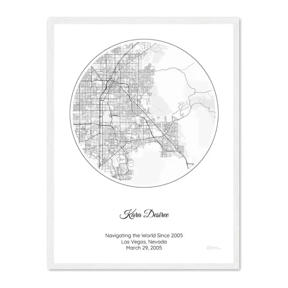 Personalized Gift for Women - Choose Star Map, Street Map, or Your Photo