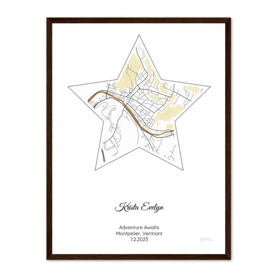 Personalized Promotion Gift - Choose Star Map, Street Map, or Your Photo